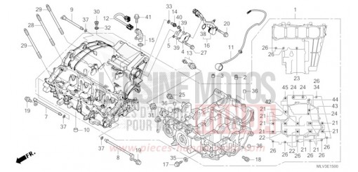 CARTER MOTEUR CB1000ST de 2026